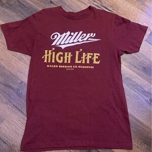 TeeLuv Miller High Life Tshirt